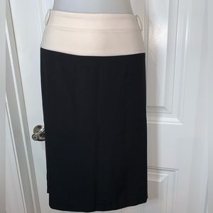 Lane Bryant Black & Cream Skirt